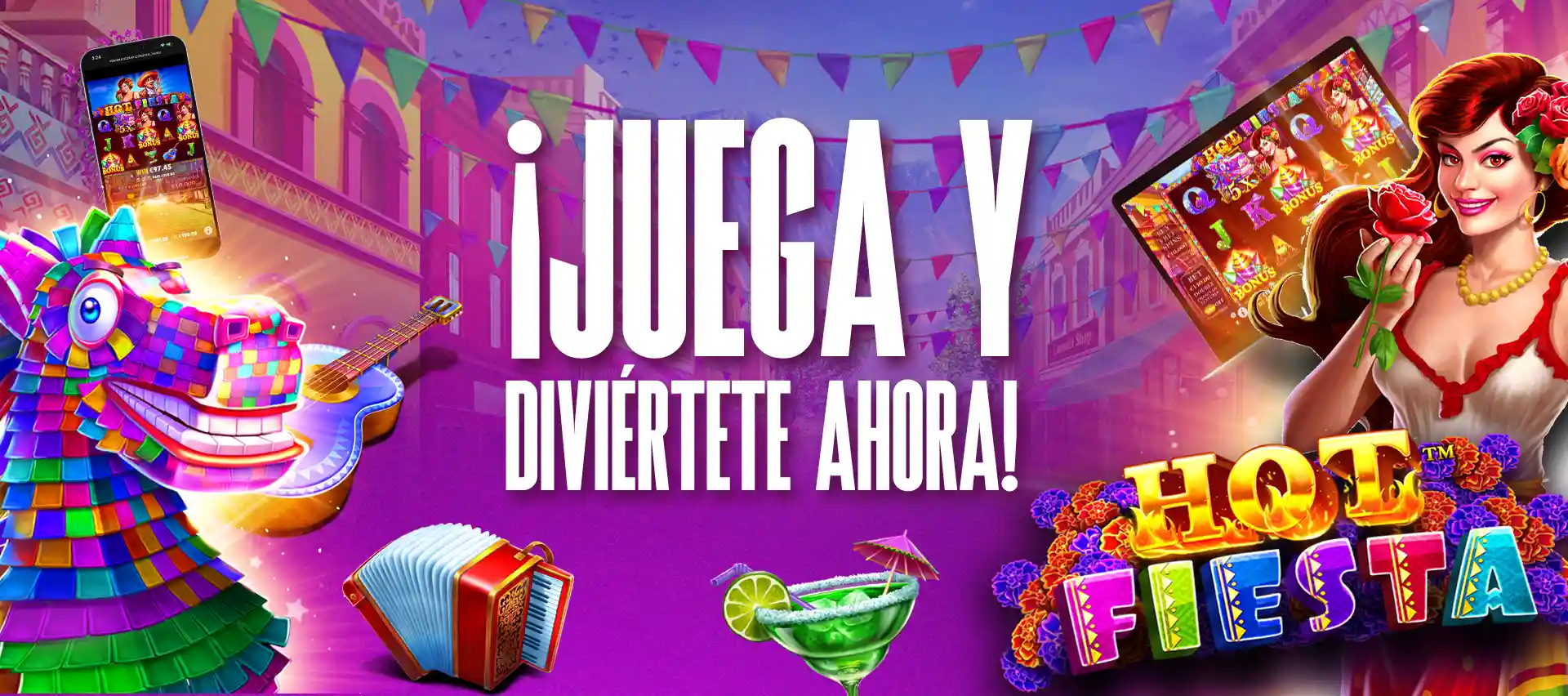 Juega Hot Fiesta Casino y diviertete